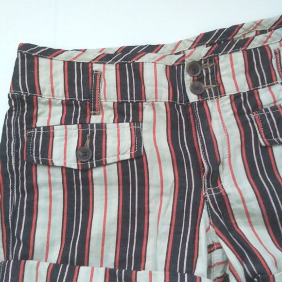 Anthro Hei Hei Striped Shorts, Women's 4 US - Picture 4 of 7